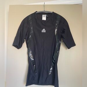 Adidas Mens Climacool Compression Shirt, Black, Sz Med